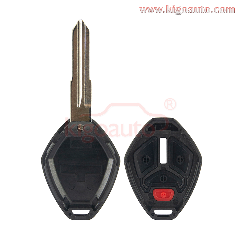 FCC OUCG8D-620M-A Remote key shell 4 button MIT11 for Mitsubishi Eclipse Galant