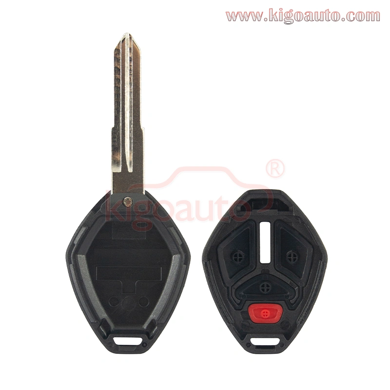 Remote key shell 3+1 button MIT8 for Mitsubishi