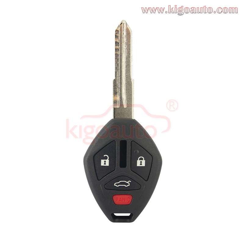 Remote key shell 3+1 button MIT8 for Mitsubishi