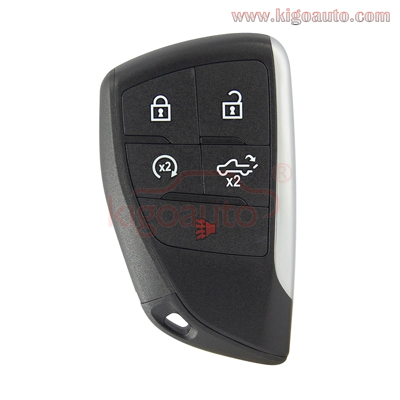 FCC YG0G21TB2 Smart Key 5 button 434MHZ ID49 Chip for 2022 Chevrolet Silverado PN 13548437