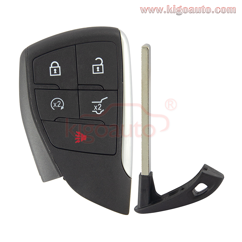 FCC YG0G21TB2 Smart Key shell 5 button for 2021-2022 Buick Envision PN 13537970