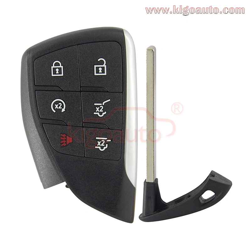 FCC YG0G21TB2 Smart Key case 6 button for 2021 GMC Yukon Chevrolet Tahoe Suburban PN 13541567