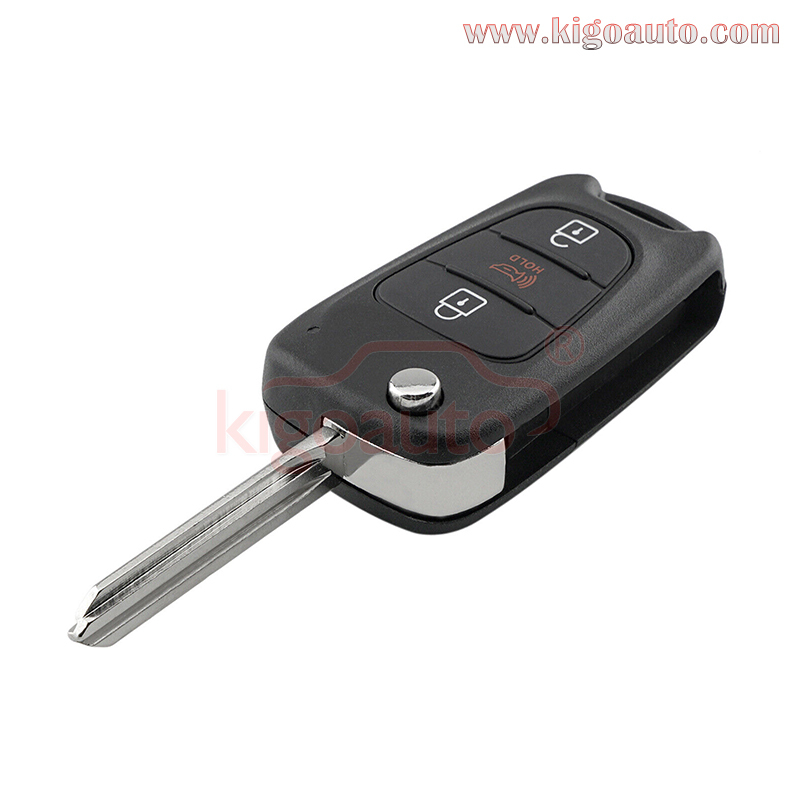 FCC NY0SEKSAM11ATX Flip remote key 3 button 315Mhz 46CHIP for 2010-2012 Kia Soul PN: 95430-2K250