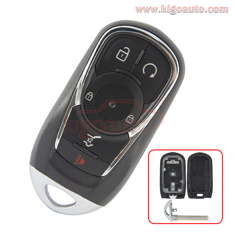 Smart key case 5 button for 2017 Buick Envision Lacrosse