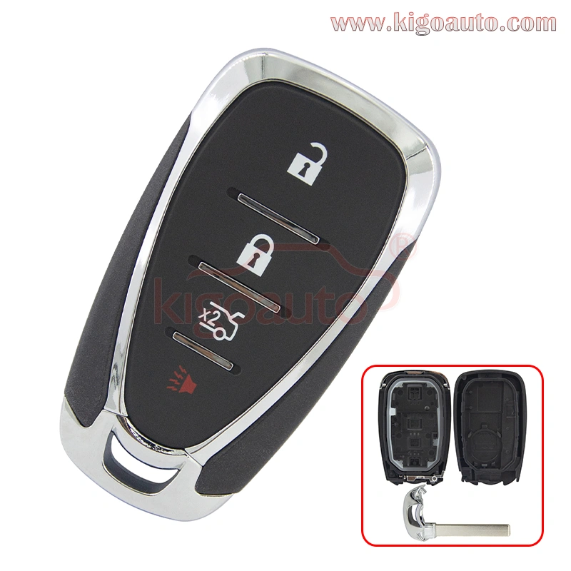 FCC HYQ4EA Smart key case 4 button for 2017 Chevrolet Camaro Malibu