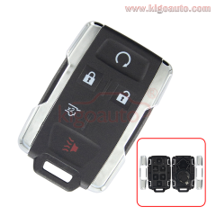 FCC M3N-32337100 remote fob key case 5 button for Chevrolet Suburban Tahoe 2015-2020 PN 13580081