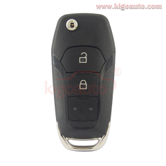 PN EB3T-15K601-BA Flip remote key 2 button 434mhz ID49 chip for Ford Ranger 2015+