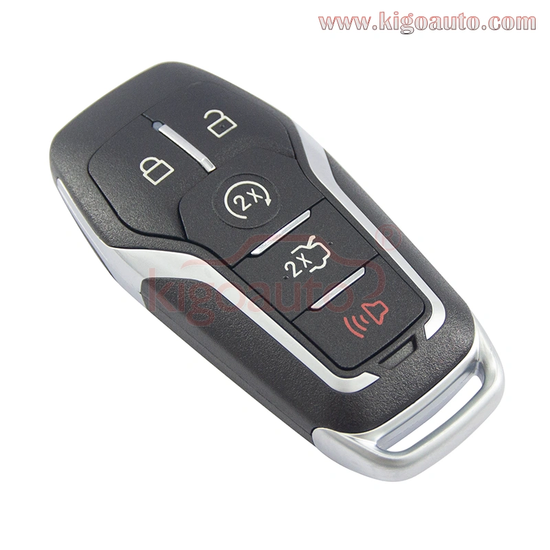 FCC M3N-A2C31243300 smart key case 5 button 164-R7989 for Ford Fusion 2013 2014 2015