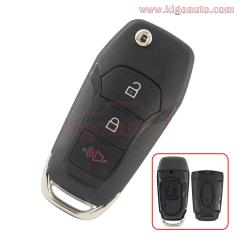 FCC N5F-A08TAA flip key shell 3 button for Ford Explorer Ford F-150 2016 2017 PN 164-R8130