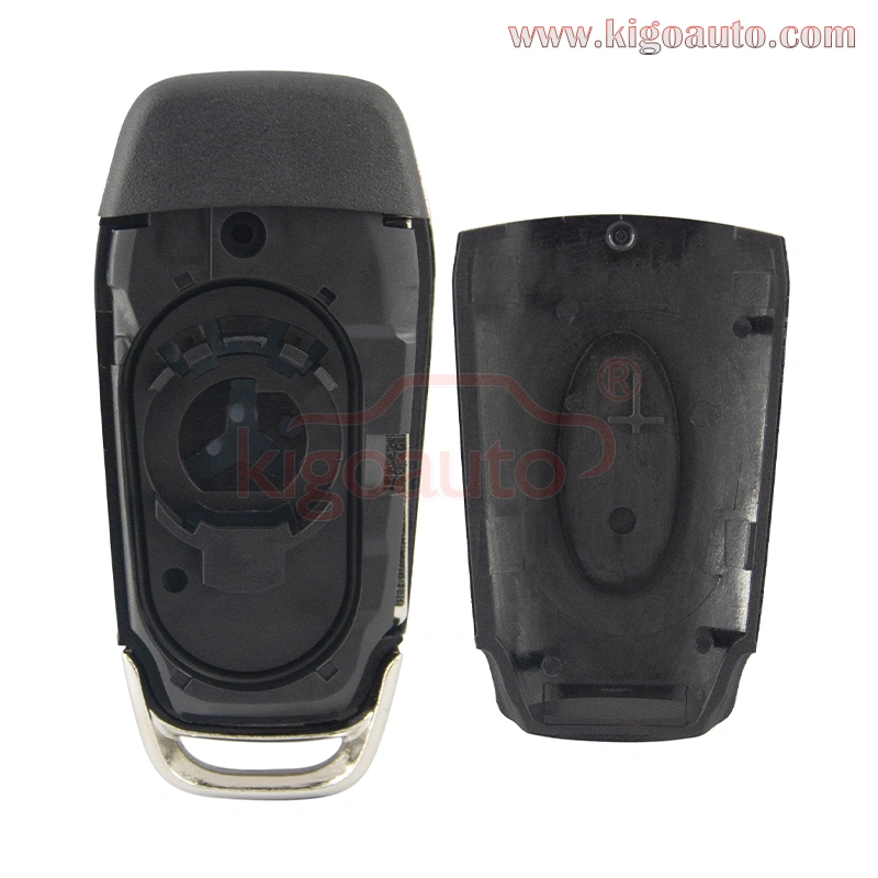 FCC N5F-A08TDA flip key shell 4 button for Ford F-Series truck F-150