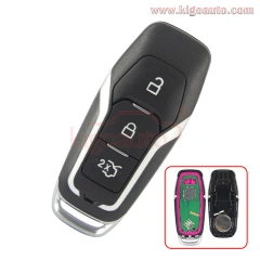 PN DS7T-15K601-DB 1941607 Smart key 3 button 433Mhz HITAG-Pro ID49 chip for Ford New Mondeo Galaxy S-Max Edge