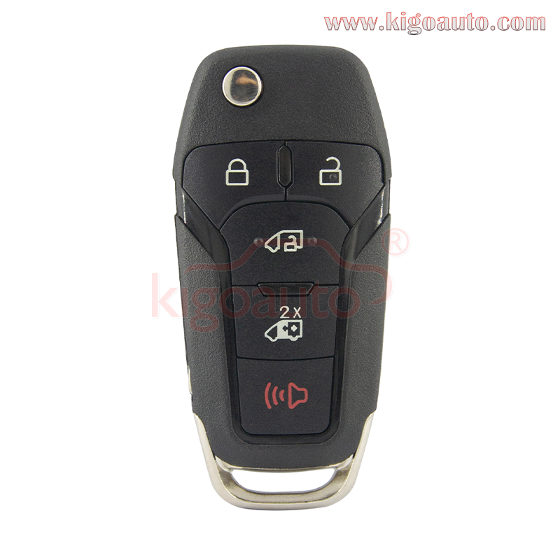 FCC N5F-A08TAA Flip remote key 5 button 315Mhz ID49 Chip for 2020-2023 Ford Transit Connect PN 164-R8255