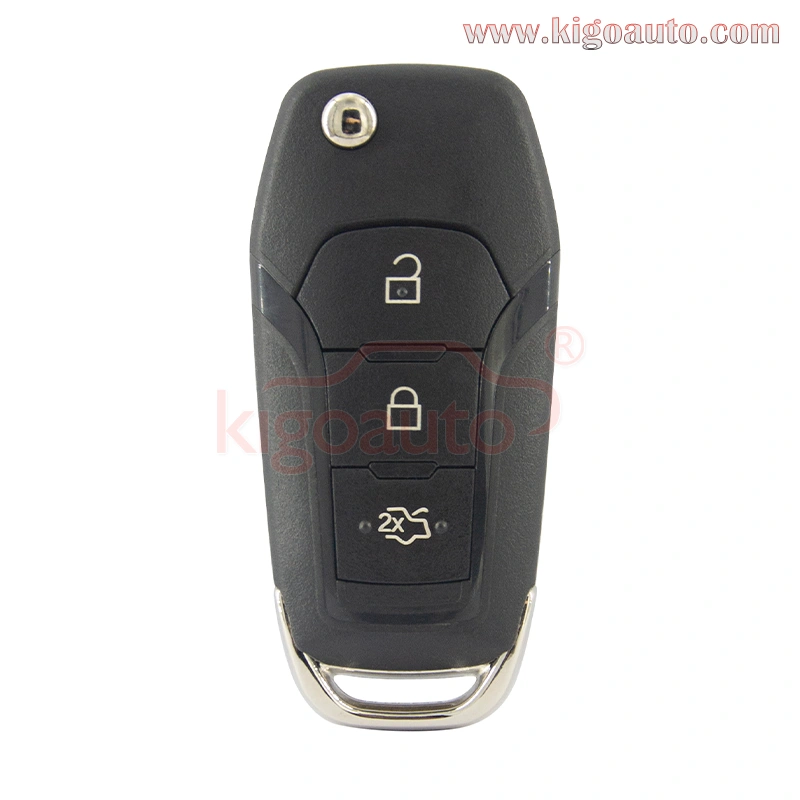 DS7T-15K601-BE Flip remote key shell 3 button for Ford  Mondeo Escort