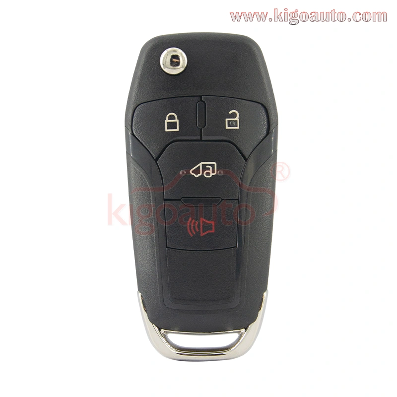 FCC N5F-A08TAA Flip key shell 4 button for 2019 Ford Transit