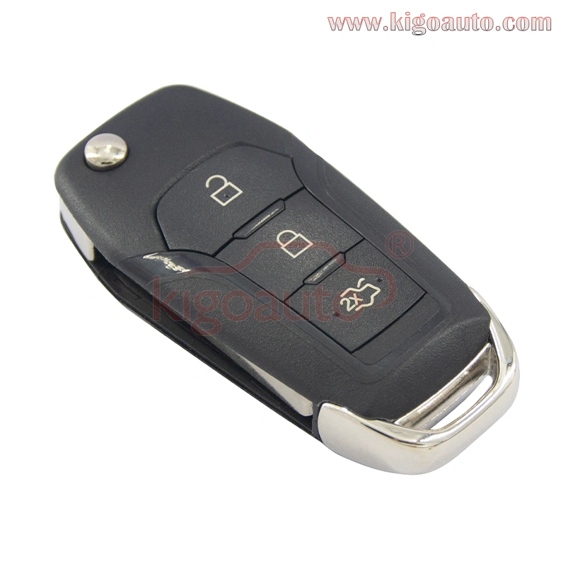 Flip remote key 3 button 434mhz ID49 chip for Ford Mondeo 2015+