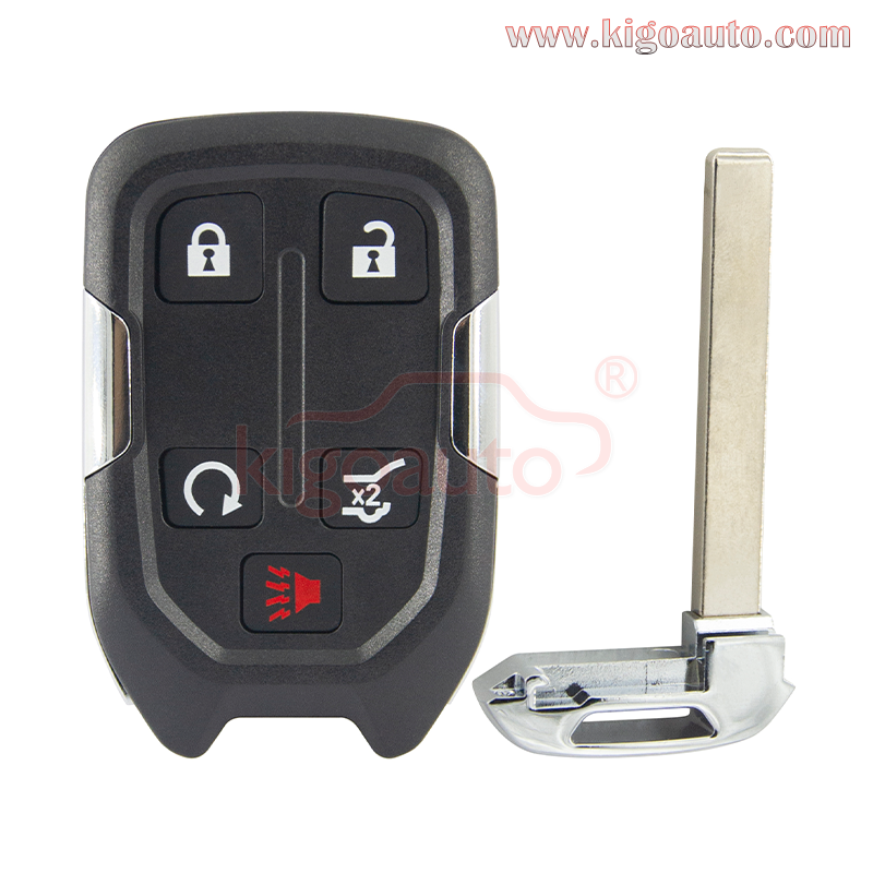 FCC HYQ1EA HYQ1AA Smart key case 5 button for GMC Acadia Terrain 2018-2021 PN 13508275 13584502