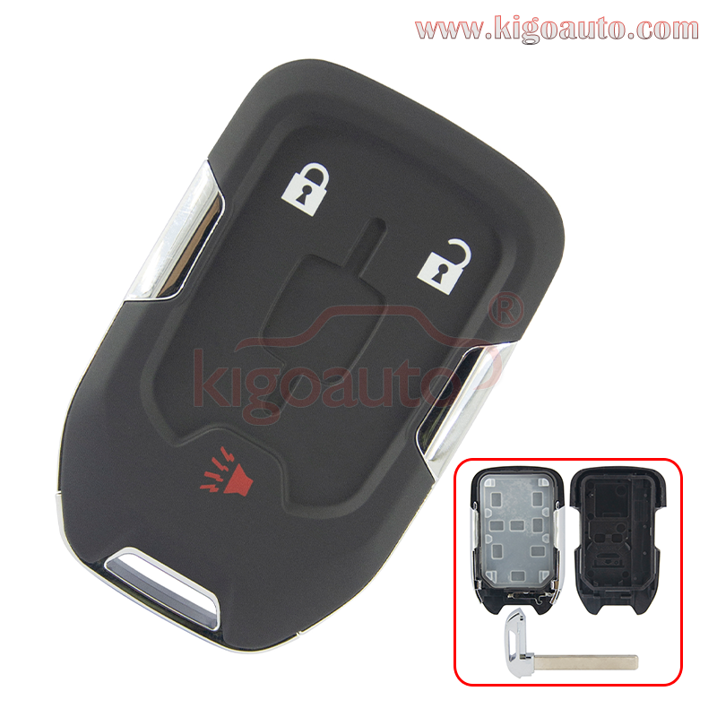 FCC HYQ1EA Smart key case 3 button for Chevrolet GMC Acadia