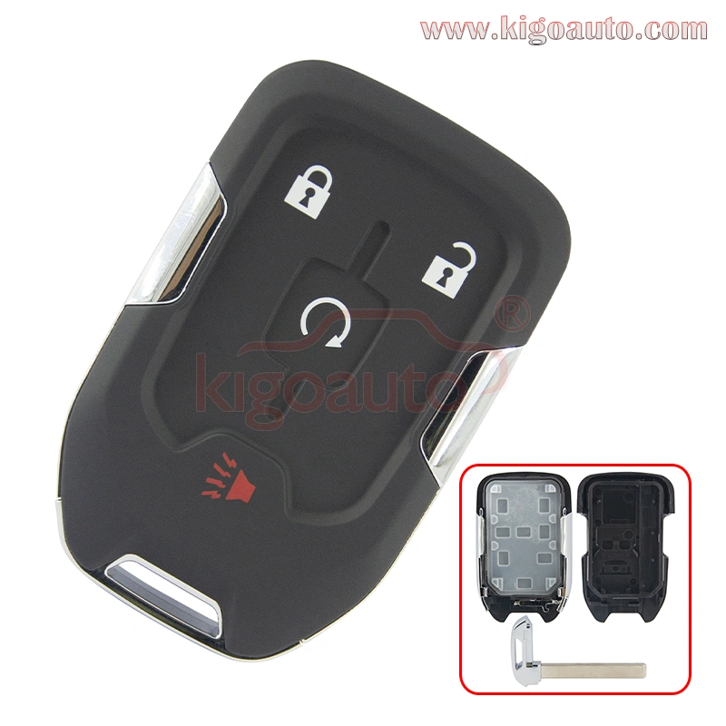 FCC HYQ1EA Smart key case 4 button for Chevrolet GMC Acadia