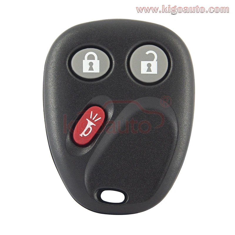 LHJ011 Remote fob case 3 button for GM Chevrolet Cadillac GMC Hummer Pontiac Saturn 2003-2006