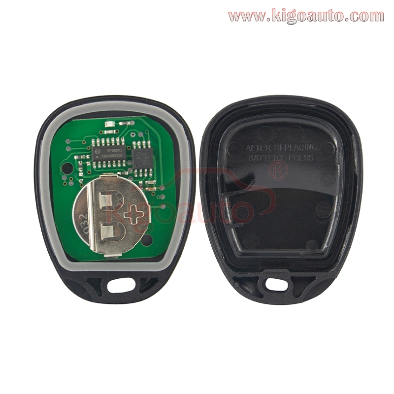 25665574 25665575 FCC KOBUT1BT KOBLEAR1XT remote fob 4 button 315Mhz ASK for GM Buick Cadillac Chevrolet GMC 2001-2007