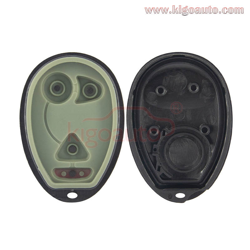 FCC L2C0007T Remote fob case 4 button for Buick Century Oldsmobile Intrigue Pontiac Aztek 2001-2005