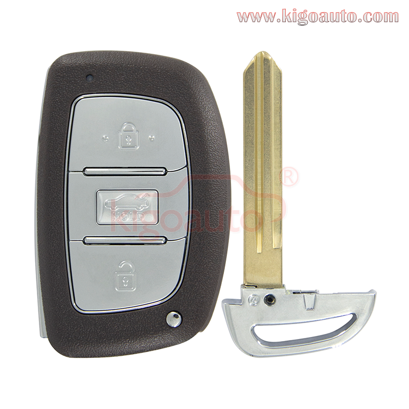 Smart key shell 4 button for Hyundai