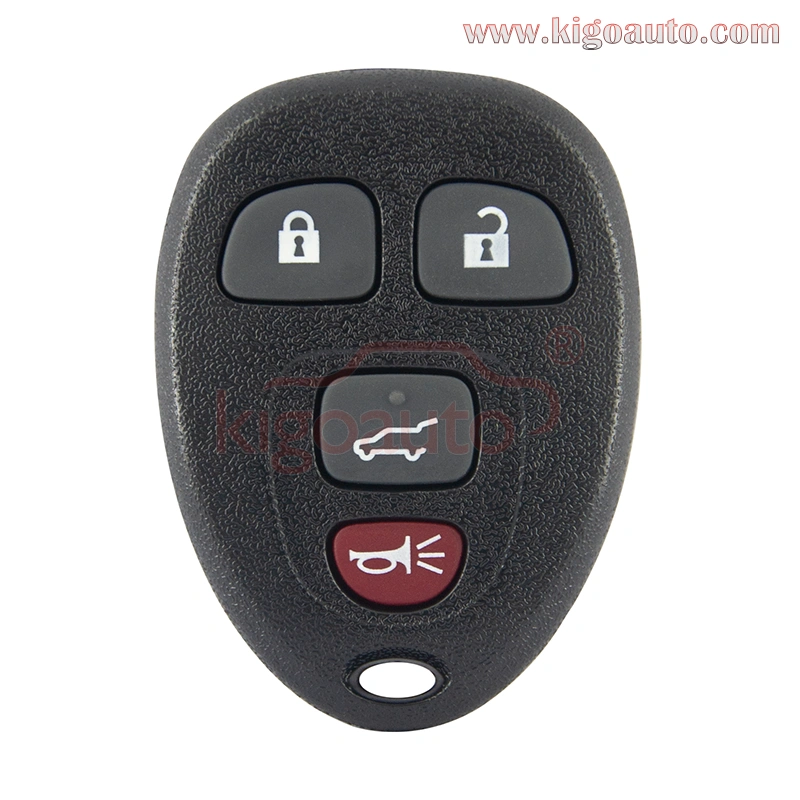 (No battery holder)FCC KOBGT04A Remote fob case 4 button for GMC Acadia Saturn Outlook 20072012