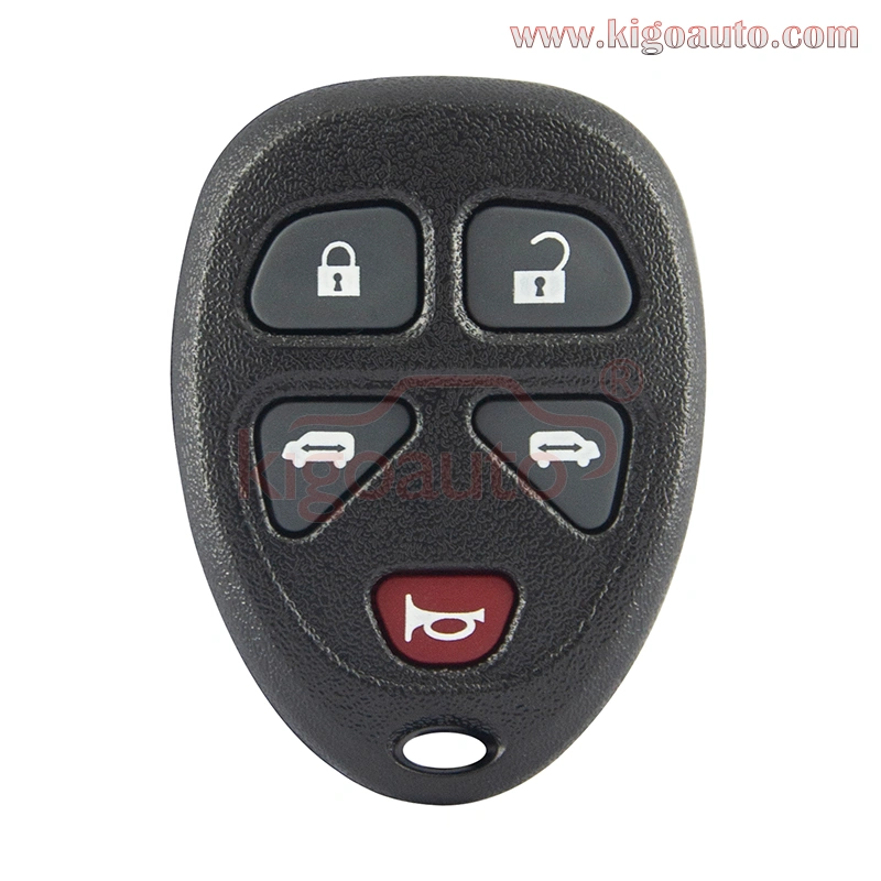 PN 15100813 Remote fob case 5 button for Chevrolet Uplander Pontiac Montana 2005-2009 FCC KOBGT04A