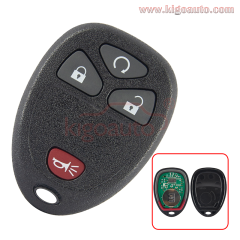 15913421 20952474 FCC OUC60270 / OUC60221 Remote fob 315Mhz/434Mhz ASK 4 button for GM Buick Chevrolet GMC 2007-2013