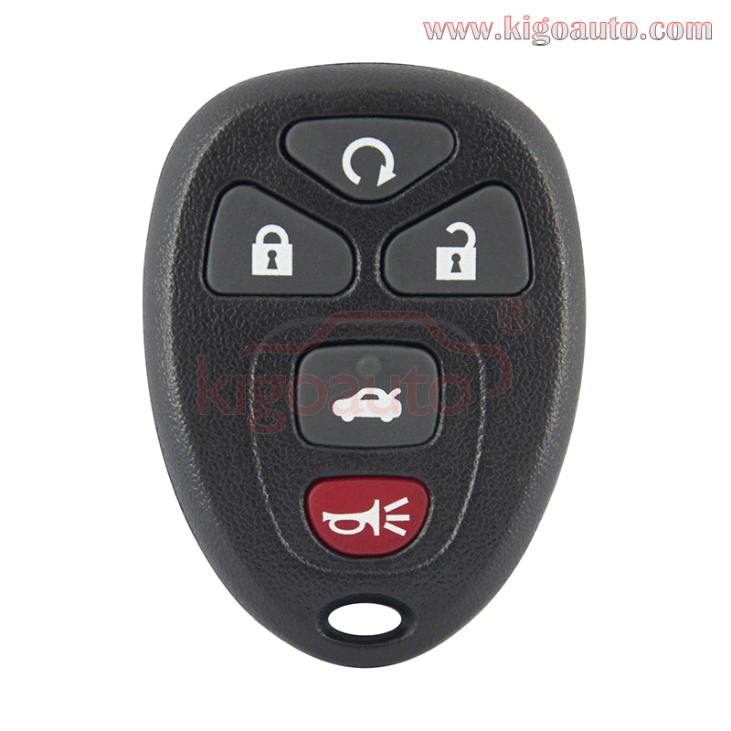 PN 15912860 FCC OUC60270 / OUC60221 Remote fob 315Mhz/434mhz 5 button for GM Buick Cadillac Chevrolet 2006-2013