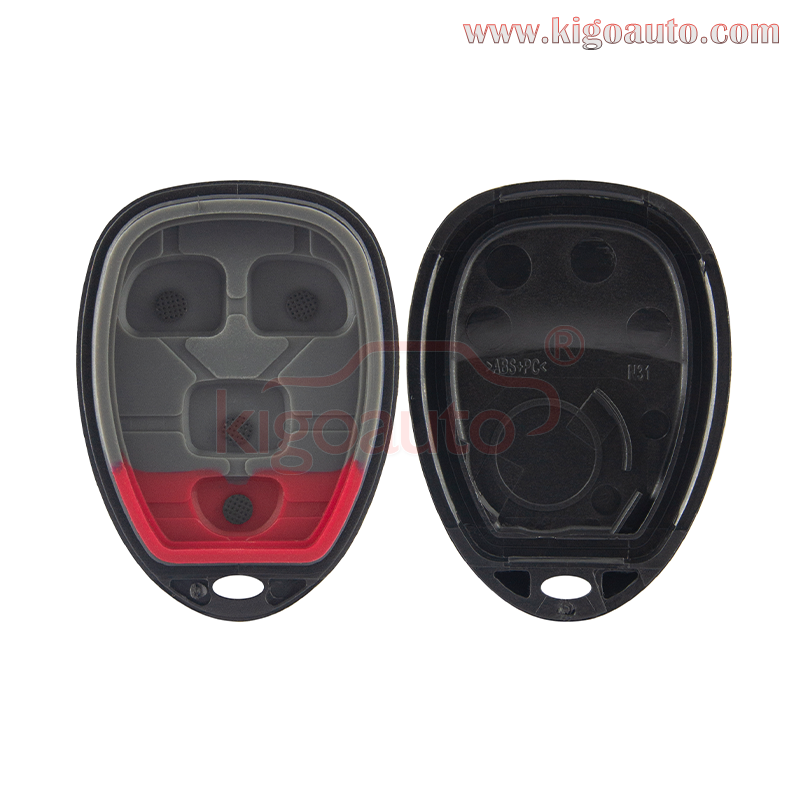 (with battery holder)20869054 FCC OUC60270 Remote fob case 4 button  for GMC Acadia Saturn Outlook 2007-2012