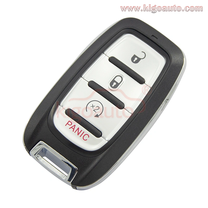 FCC M3N-97395900 Smart key shell 4 button for 2019-2020 Chrysler Pacifica Voyager PN 68419652