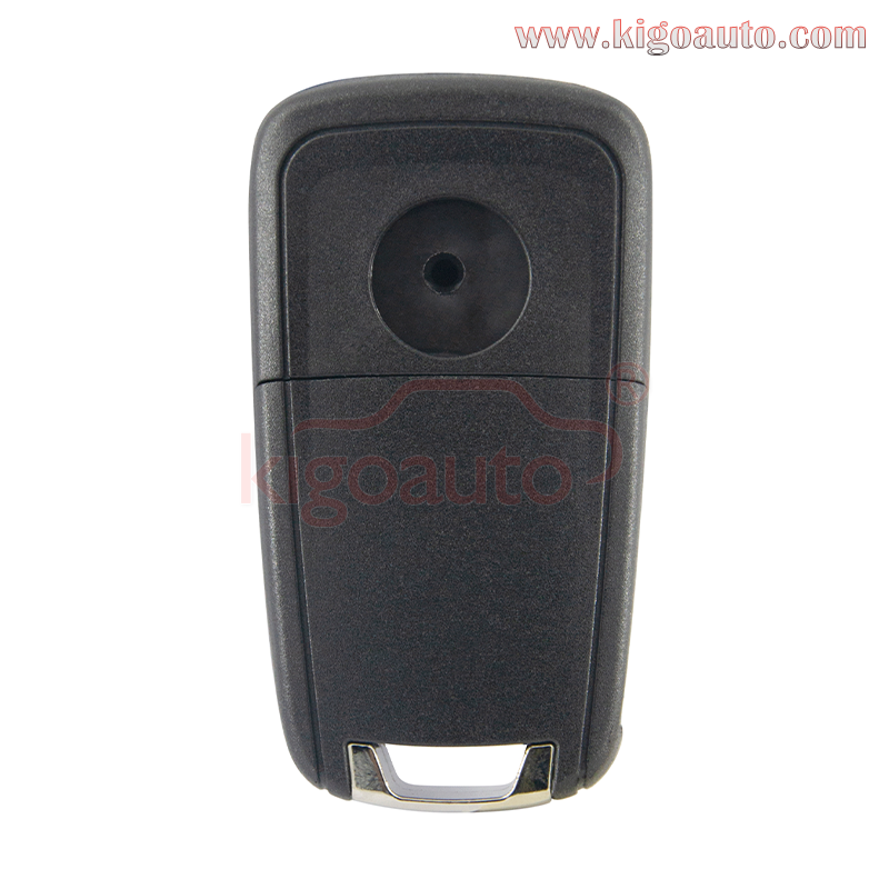 FCC OHT01060512 flip key shell 3 button with panic for Chevrolet Equinox Sonic Trax