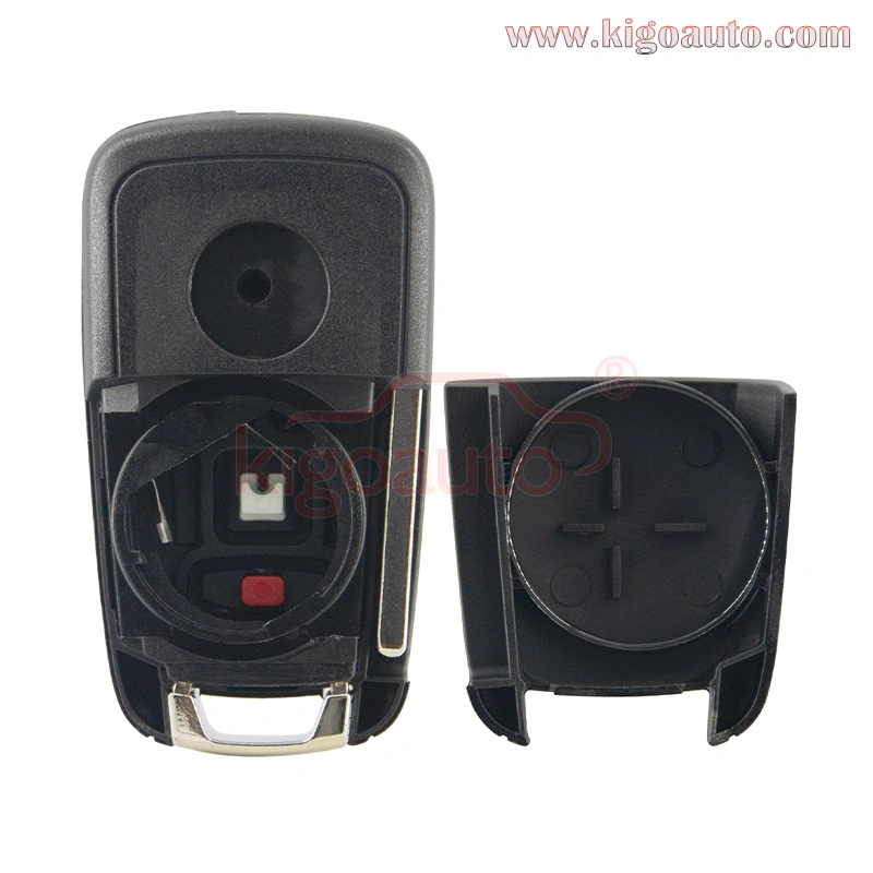 20873621 Flip key shell 2 button with panic for Chevrolet Equinox Sonic