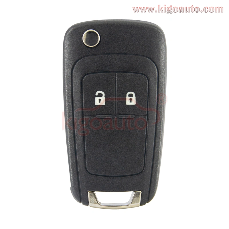 Flip key shell 2 button for Chevrolet Cruze Aveo Orlando 2011-2014