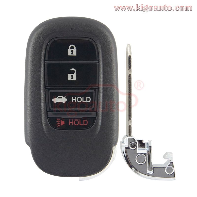 PN 72147-T20-A01 Smart key case 4 button for 2022 Honda Accord FCC KR5TP-4