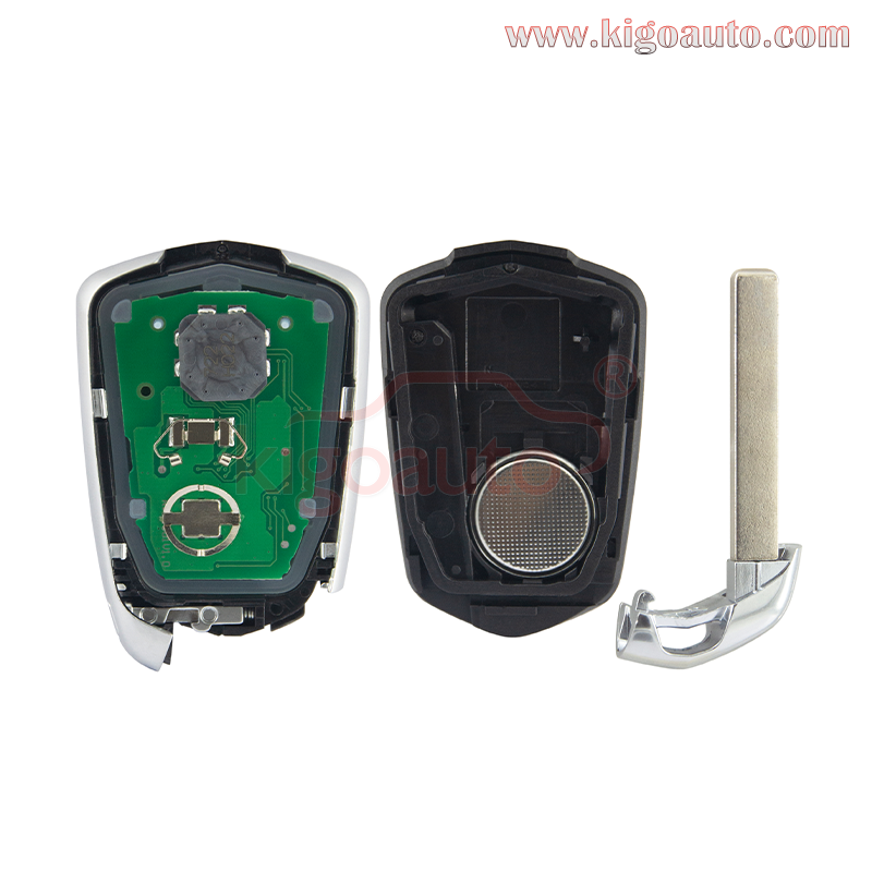 FCC HYQ2EB 433Mhz smart key HYQ2AB 315mhz 5 button ID46 chip for Cadillac Escalade 2015 2016 PN 13598528 13510245