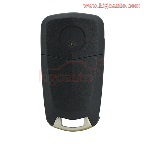 Valeo 736 743-A flip key 2 button HU100 433Mhz PCF7941chip ASK HITAG2 for Opel astra zafira 2004 2005 2006 2007 2008 2009