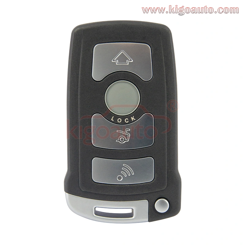 FCC LX8766S Smart key case 4 button for BMW 745i 750i 760i 7 series ...