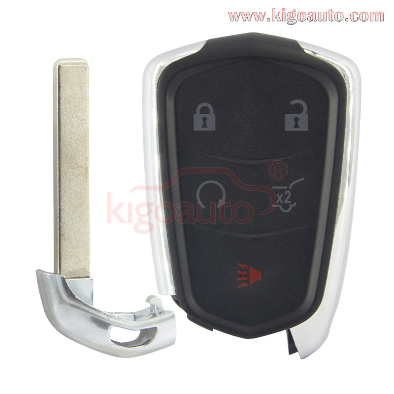 FCC HYQ2EB 433Mhz smart key HYQ2AB 315mhz 5 button ID46 chip for Cadillac Escalade 2015 2016 PN 13598528 13510245