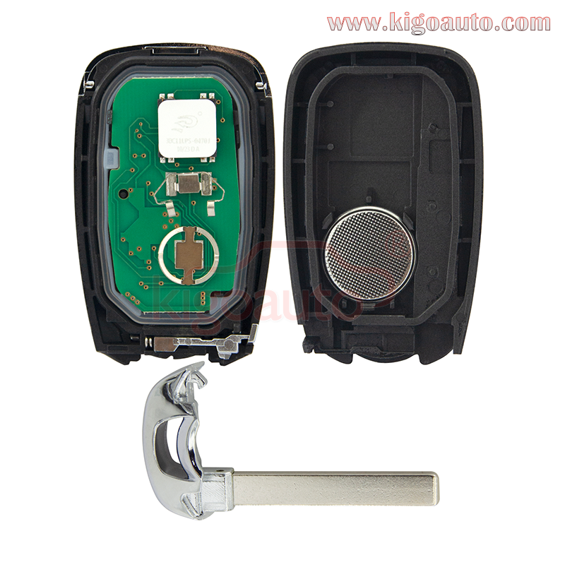 FCC HYQ4AA  315mhz smart key 5 button HYQ4EA 433mhz ID46 chip for 2018-2019 Chevrolet Equinox PN 13529636