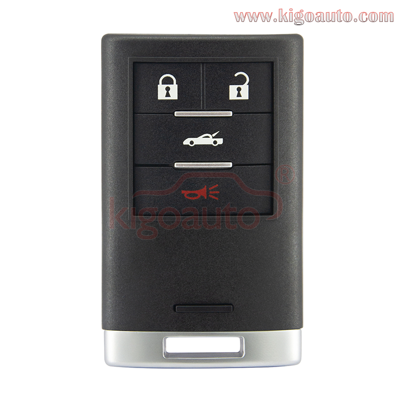 FCC M3N5WY7777A Smart key case 4 button for Chevrolet Corvette 2008-2013 PN 25926479