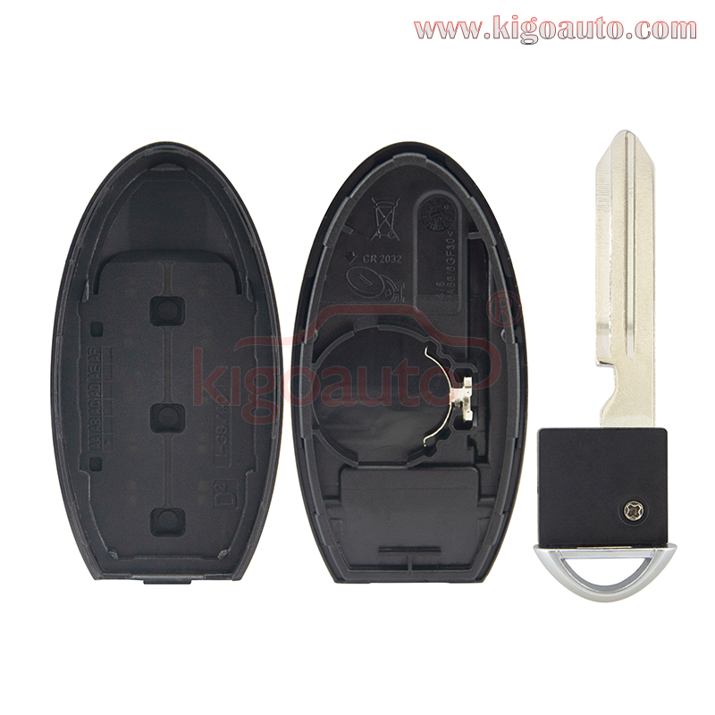 Smart key case 3 button for Nissan Rogue Maxima Versa