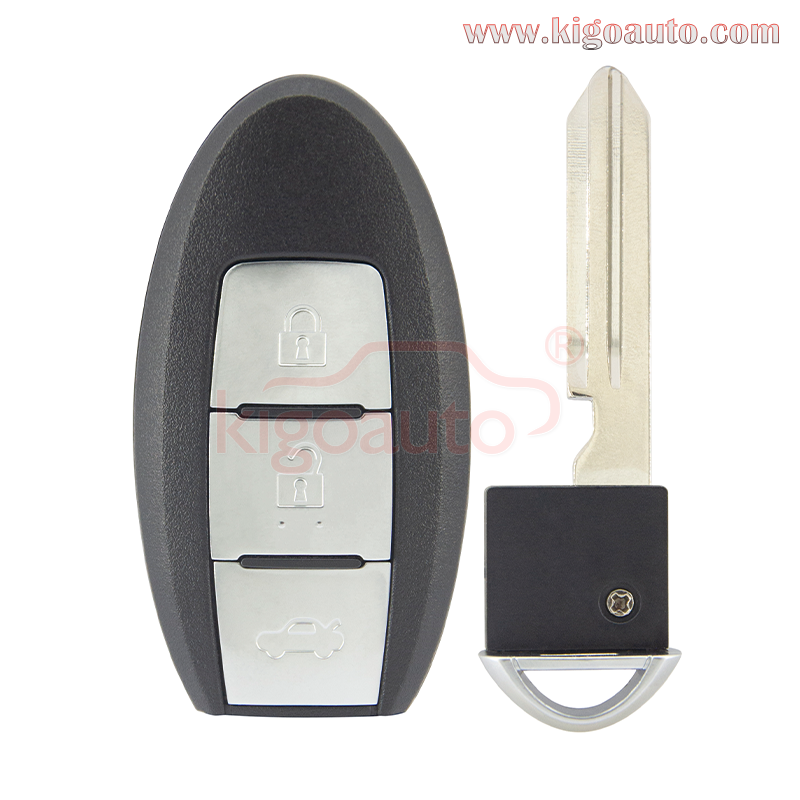 Smart key case 3 button for Nissan Rogue Maxima Versa