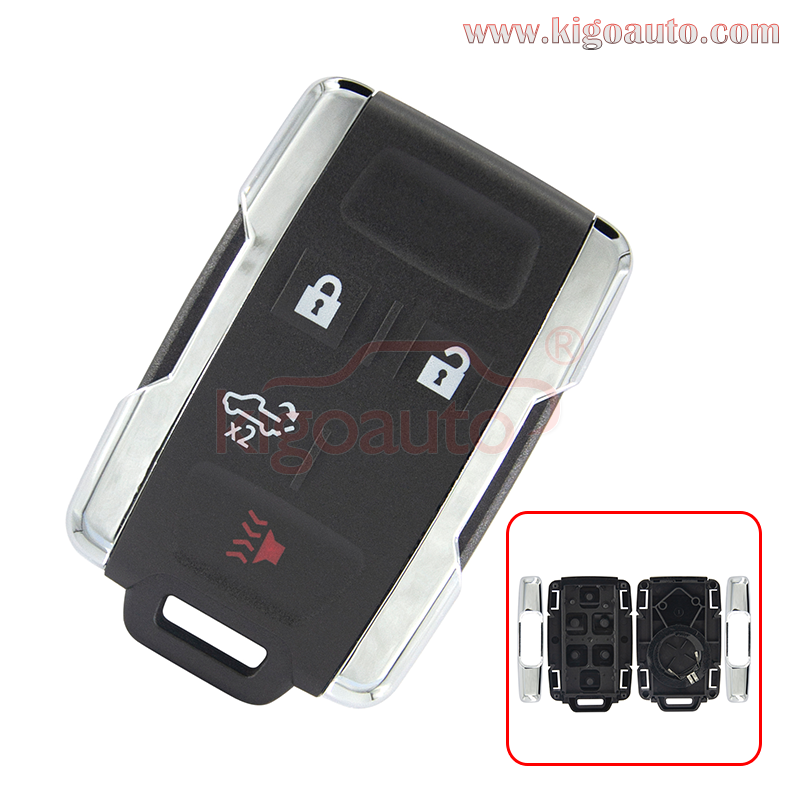 GM OEM 84209237 4-Button Key Fob – Chevrolet, Used, FCC M3N-32337200, Program Required