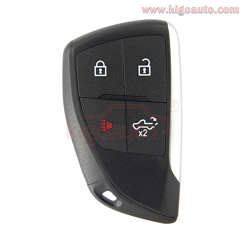 FCC YG0G21TB2 Smart Key shell 4 button for 2022 Chevrolet Silverado PN 13548441