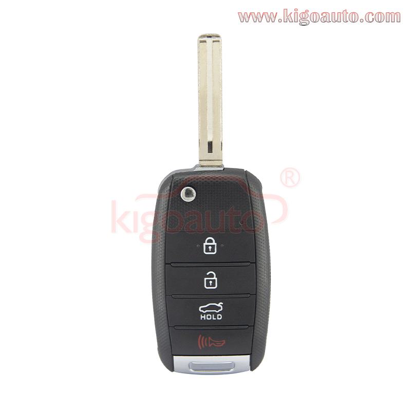 PN: 95430-2T560 Flip remote key 4 button 315Mhz for 2014-2015 Kia Optima FCC NYODD4TX1306-TFL