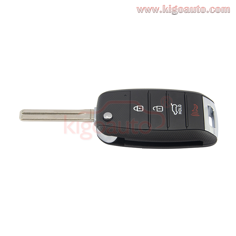 FCC OSLOKA-875T Flip remote key 4 button 433Mhz for 2014-2019 Kia Soul PN: 95430-B2101 95430-B2100