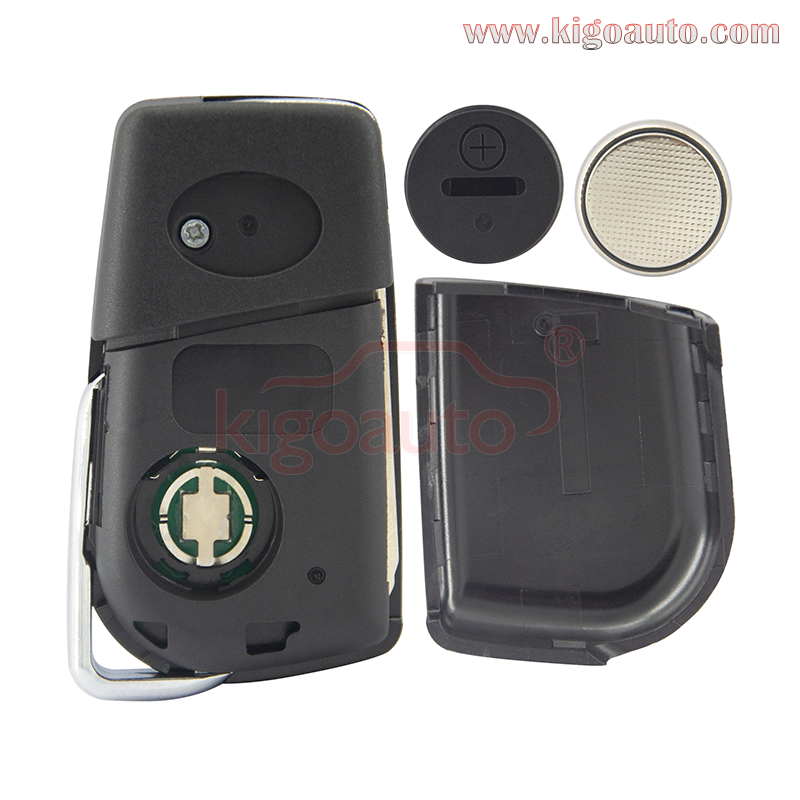 FCC GQ43VT20T Flip remote key 4 button TOY43 blade 315mhz 4D67 chip for Toyota Highlander Sienna Tacoma 2011-2013