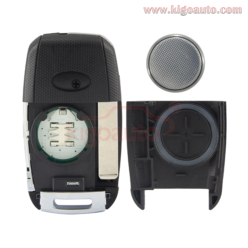 PN: 95430-D4010 Flip remote key 4 button 434Mhz for 2016-2020 Kia Optima / FCC SY5JFRGE04